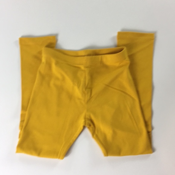 girls mustard leggings